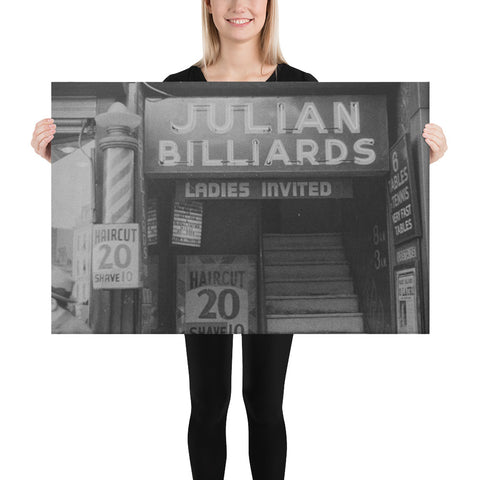 JULIAN BILLIARDS NYC - Canvas