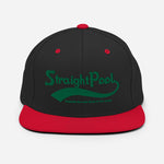 STRAIGHT POOL PROBABLY THE BEST GAME - Snapback Hat
