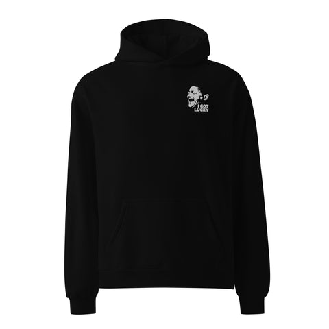 I GOT LUCKY EFREN - Embroidered Unisex oversized hoodie