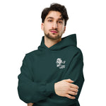I GOT LUCKY EFREN - Embroidered Unisex oversized hoodie