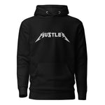 HUSTLER HEAVY METAL LOGO - Embroidered Premium Unisex Hoodie