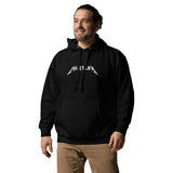 HUSTLER HEAVY METAL LOGO - Embroidered Premium Unisex Hoodie