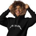 HUSTLER HEAVY METAL LOGO - Embroidered Premium Unisex Hoodie