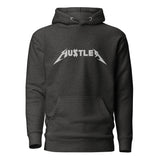 HUSTLER HEAVY METAL LOGO - Embroidered Premium Unisex Hoodie