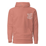 ALL MY MONEY GOES INTO ONE POCKET - Premium Unisex Hoodie