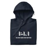 14.1 THE ONLY GAME THAT MATTERS - Embroidered Premium Unisex Hoodie