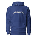 HUSTLER HEAVY METAL LOGO - Embroidered Premium Unisex Hoodie