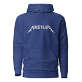 HUSTLER HEAVY METAL LOGO - Embroidered Premium Unisex Hoodie