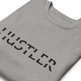 HUSTLER SPLIT LOGO - Embroidered Unisex Premium Sweatshirt