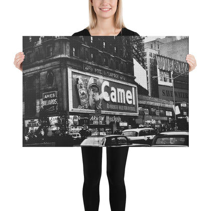 AMES BILLIARDS NYC VINTAGE - Canvas