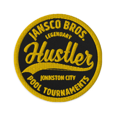 JANSCO BROS. HUSTLER TOURNAMENTS - Embroidered patches