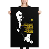 VINTAGE BILLIARDS QUOTE - Poster