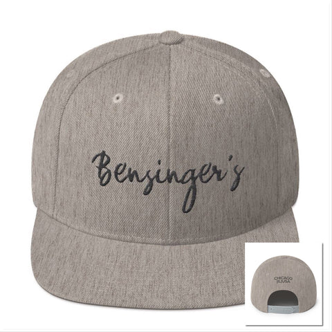 Bensinger's Chicago IL USA - Embroidered Snapback Hat