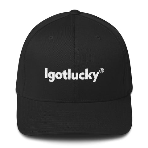 Igotlucky - Embroidered Structured Twill Cap