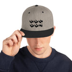 RUN OUT Hexagon - Embroidered Snapback Hat