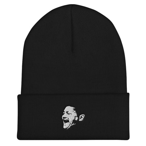 I got lucky - Embroidered Cuffed Beanie