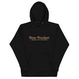 ONE POCKET - Embroidered Premium Unisex Hoodie