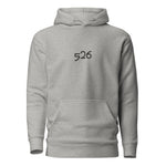 526 WM - Embroidered Premium Unisex Hoodie