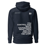JE CUE BALL CONTROL - Embroidered Premium Unisex Hoodie