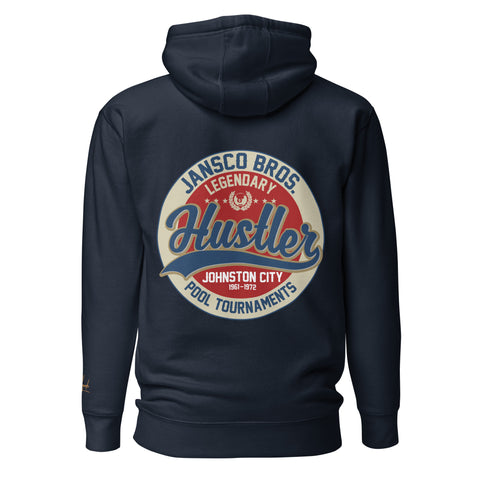 JANSCO BROS. HUSTLER TOURNAMENTS - Premium Unisex Hoodie