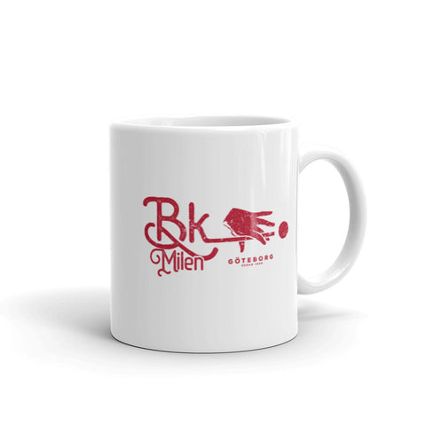 BK MILEN GBG - White glossy mug